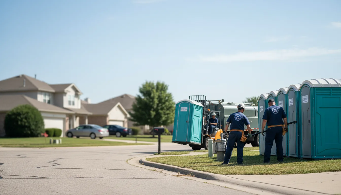 Porta Potty Rental in Warrensburg, IL near me